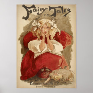 nieuwe kunstvorm   Ethel Reed Fairy Tales Poster