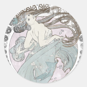  nieuwe kunstvorm ronde sticker