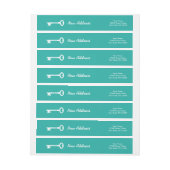 Nieuwe labels met het adressleutelwoord voor het r (Vel)