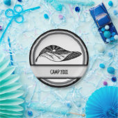Nieuwe Leaf Horizon gepersonaliseerde camping pick Papieren Bordje (Feest)