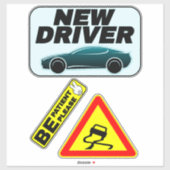 Nieuwe leerlingborden - Een nieuw stuurprogramma v Sticker (Vel)