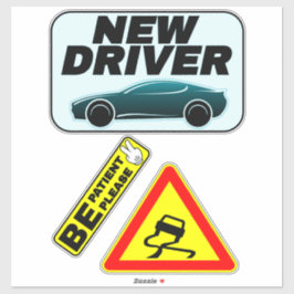 Nieuwe leerlingborden - Een nieuw stuurprogramma v Sticker