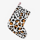 Nieuwe leopard-structuur 5 kleine kerstsok (Voorkant (Hangend))