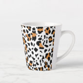 Nieuwe leopard-structuur 5 latte mok (Rechts)