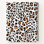 Nieuwe leopard-structuur 5 notitieboek (Achterkant)