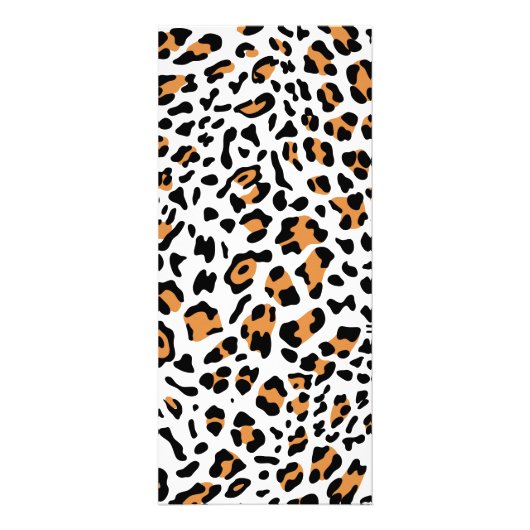 Nieuwe leopard-structuur 5 reclamekaart (Voorkant)