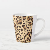 Nieuwe leopard-structuur 6 latte mok (Rechts)