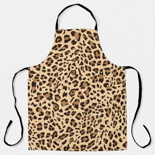 Nieuwe leopard-structuur 6 schort (Voorkant)
