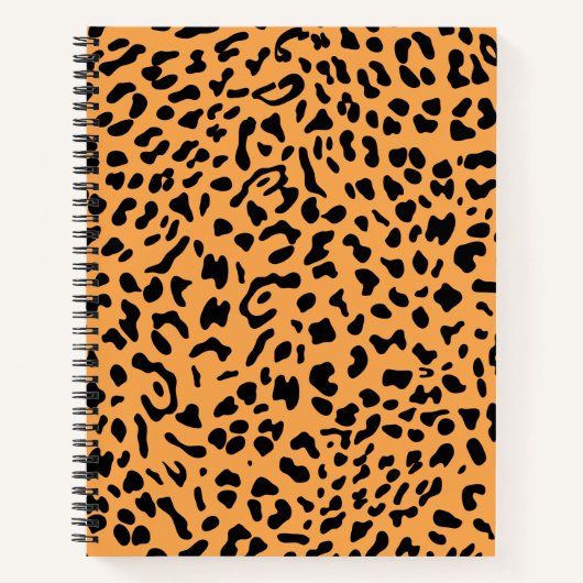 Nieuwe leopard-structuur 8 notitieboek (Voorkant)