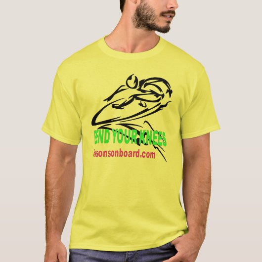 Nieuwe "Lessen aan boord" Origional Logo T-shirt (Voorkant)