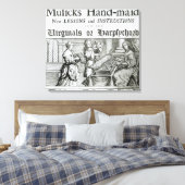 Nieuwe lessen en instructies canvas afdruk (Insitu (Slaapkamer))