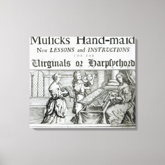 Nieuwe lessen en instructies canvas afdruk (Voorkant)