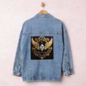 Nieuwe Letste Mode Denim Jas Eagle Feature Denim Jacket (Hangar)