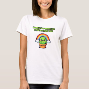 Nieuwe Leven Koesteren Elke Dag Botanische Fan T-shirt