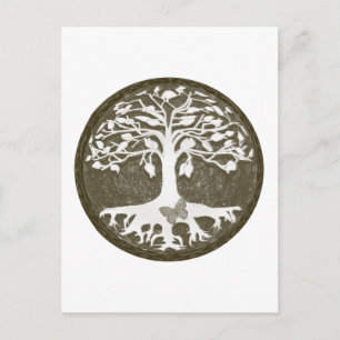 Nieuwe levensbegin van Amelia Carrie Briefkaart