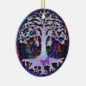 Nieuwe levensbegin van Amelia Carrie Ceram Keramisch Ornament (Rechts)