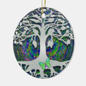 Nieuwe levensbegin van Amelia Carrie Keramisch Ornament (Links)