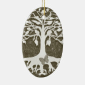 Nieuwe levensbegin van Amelia Carrie Keramisch Ornament (Rechts)