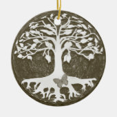 Nieuwe levensbegin van Amelia Carrie Keramisch Ornament (Voorkant)