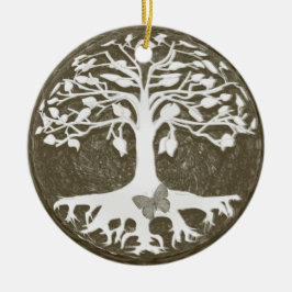 Nieuwe levensbegin van Amelia Carrie Keramisch Ornament