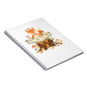 Nieuwe lezer in het bos notitieboek (Rechterzijde)