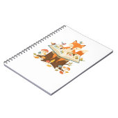 Nieuwe lezer in het bos notitieboek (Linkerzijde)