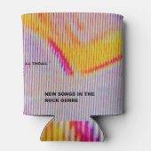 Nieuwe liedjes in het rock genre blikjeskoeler (Achterkant)