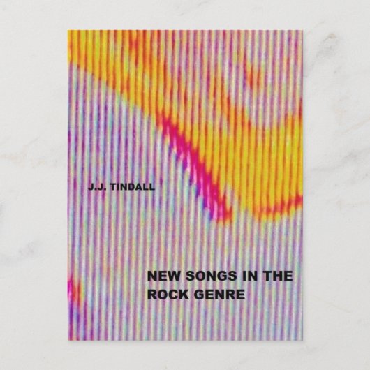 Nieuwe liedjes in het Rock Genre Briefkaart (Voorkant)