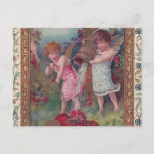 Nieuwe liefde en hart briefkaart (Voorkant)