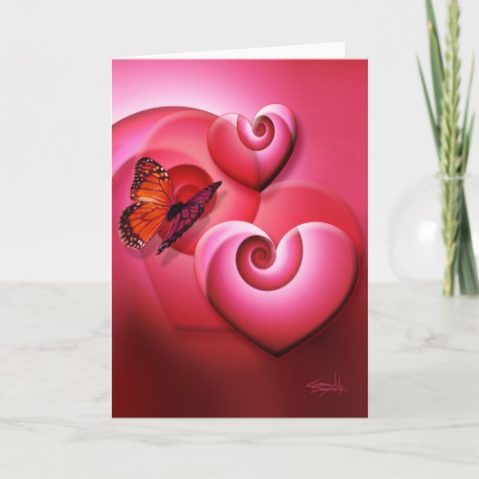 Nieuwe Liefde Valentijn Kaart (Voorkant)