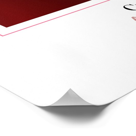 Nieuwe liefdesafdrukken poster (Hoek)