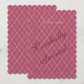 Nieuwe liefdesuitnodiging kaart (Voorkant / Achterkant)