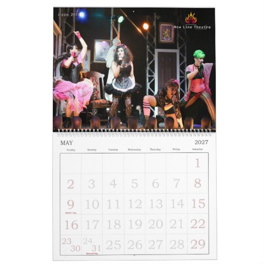 Nieuwe lijn Theater 2024 Kalender (Mei 2027)