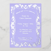 Nieuwe lijst folie uitnodiging (Voorkant)