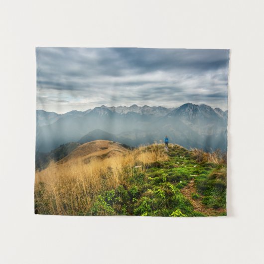 Nieuwe locaties verkennen wandkleed (Voorkant (horizontaal))