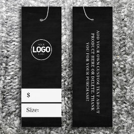Nieuwe Logo Chalkboard Clothing Size Price Hang La Mini Visitekaartjes