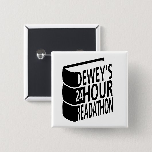 Nieuwe Logo Pin! Vierkante Button 5,1 Cm (Voorkant /achterkant)