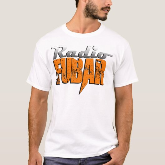 Nieuwe Logo RadioFUBAR T-shirt (Voorkant)