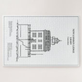 Nieuwe London Ledge Lighthouse - Connecticut - BD Legpuzzel (Horizontaal)