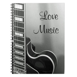 NIEUWE Love Music-laptop Notitieboek