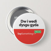 Nieuwe luidsprekerbadge (SiW) Ronde Button 7,6 Cm (Voorkant /achterkant)