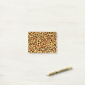 Nieuwe luipaard 3 post-it® notes (Op bureau)
