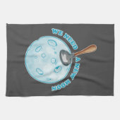 Nieuwe maan astrologie astronomie theedoek (Horizontaal)