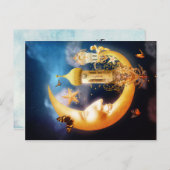 Nieuwe Maan Briefkaart (Voorkant / Achterkant)