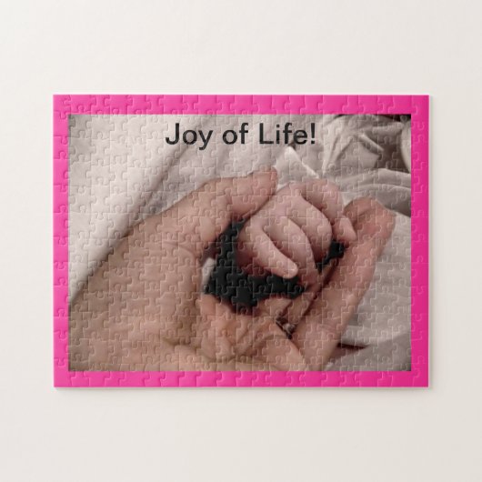 Nieuwe mam en Baby Joy of Life Legpuzzel (Horizontaal)