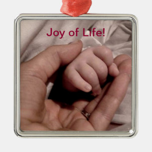 Nieuwe mam en Baby - Joy of Life Metalen Ornament