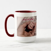 Nieuwe mam en Baby - Joy of Life Mok (Links)