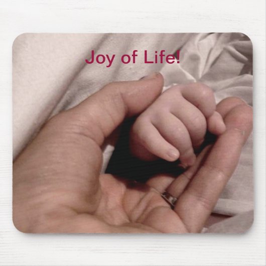 Nieuwe mam en Baby - Joy of Life Muismat (Voorkant)