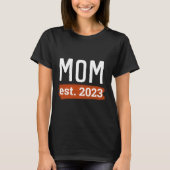 Nieuwe mam - est.2020 t-shirt (Voorkant)