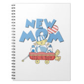 Nieuwe mam Het is een Jongen Gifts Notitieboek (Voorkant)